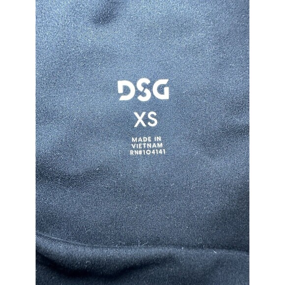 DSG 7" Inseam Black Biker Shorts Pockets Women's SIZE XS - Picture 4 of 9